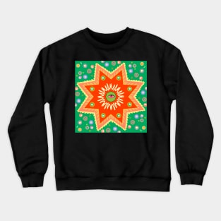 All seeing psychedelic illustration Crewneck Sweatshirt